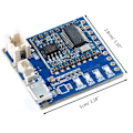Miniatyrbild 4 av 9: HLK-V20 röstigenkänningskontrollmodul Wake-up Word Seriell Port IIC-I2C UART SPI PWM Trådlös Intelligent Controller