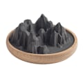 Miniatyrbild 10 av 11: Bergsform kiselgur Dofter Diffuser Skrivbord Badrumsbänk Bordsdekoration för hem Festprydnad nyår White