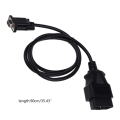 Miniatyrbild 10 av 10: Universal OBD2 16Pin TO DB9 RS232 Adapter Linbana Auto Diagnostic Interface