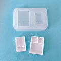 Miniatyrbild 5 av 11: Miniatyr Dessertbricka Form Miniatyrmatlek UV-hartsform för DIY-kök 6 styles