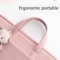 Miniatyrbild 8 av 11: Laptopväska för Air Pro13 för Case 13 14 15 11 12 in Vattentät PC Notebook-väska för Dell för Acer hp- Handväska Brie Gray 11-inch