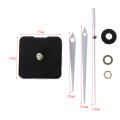 Miniatyrbild 2 av 11: DIY Quartz Clock Movement Silent Kit Set Batteridriven mekanism för inomhus utomhus för tidsklockor användning null - 60