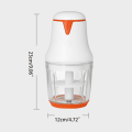 Miniatyrbild 5 av 11: Mini Bärbar Juicer USB Elektrisk Frukt Smoothie Mixer Maskinmixer Blender Ice Juice Extractor Pulse Shredder