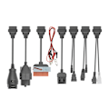 Miniatyrbild 1 av 9: Komplett Set 8 Bilkabel Diagnostikkabel OBD-omvandlare Kabel för TCS CDP
