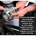 Miniatyrbilde 9 av 10: Bærbar Clutch Tuning Enhet Ergonomisk Clutch Vekt Modifikator for Ryker 900