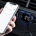 Miniatyrbillede 4 af 11: Bil AUX Bluetooth 5.2 Adapter Trådløs Lydmodtager Håndfri Auto Transmitter