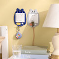 Miniatyrbild 2 av 10: Cartoon Paste Type Switch Cover Hushållsbrytare Lysande Vardagsrum Inredning Påminnelse Pasta Flexibel pluggkrok Blue