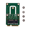 Miniatyrbild 4 av 9: MINI PCI-E till för M.2 NGFFF för Key E Converter PCIE WiFi-kort för Hot Plug
