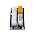 Miniatyrbild 5 av 10: Dual PSU Power Supply Sync Adapter Add2PSU 24Pin To 4pin/SATA Molex Synchronous Connector Riser Cable Miner Mining SATA