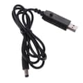 Miniatyrbillede 10 af 11: QC3.0 USB/Type C PD til 5V-12V justerbart Step Up-kabel Strømkabel 1m