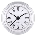 Miniatyrbild 9 av 9: Mini Clock Insert 2,4 tum 61 mm rund kvartsklocka Fit-up rörelse miniatyr Gold