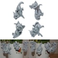 Miniatyrbild 2 av 11: Drake Blomkruka Hugger Figuriner Prydnadssaker Trädgårdskruka Kruka Hängare Harts Vas Huggers Staty Hemkontor Dekoration D