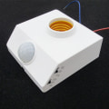 Miniatyrbild 7 av 11: Justerbar induktionslamphållare för människokroppen Infraröd rörelse PIR-sensor Automatisk LED-ljuslampor Hållare Stativbrytare
