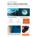 Miniatyrbild 8 av 11: E99 K3 Drone 4K Dubbel/Enkel Kamera 6-axlig 3-vägs Hinder Undvikande RC Quadcopter Black C
