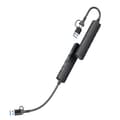 Pikkukuva 2 / 8: USB C+USB -keskitin 5 porttiin 3xUSB2.0+1xUSB3.0+1xType C virta- ja dataportti PC:lle
