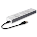 Miniatyrbild 1 av 10: Kylfläkt för Xbox One S Inbyggd justerbar mikro USB -anslutningskylare med 3 höghastighetsfläktar för Xbox One S-konsol