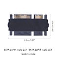 Miniatyrbild 8 av 11: Kvalitet SFF 8482SAS till SATA22PIN Adapter Card Converter för enkel dataöverföring Lätt och kompakt adapterkort A