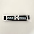 Miniatyrbild 5 av 10: 8-portars LC Optisk Fiber Patch Panel RJ45 Nätverkskabel Adapter Jack Ethernet Distributionsram Nätverkshylla