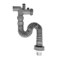 Miniatyrbild 11 av 11: Tvättställ Rör VVS Kök Avloppsrör Flexibelt badrum Handfat Avlopp Nedgångsrör Avloppsrör Bräddrör Hem