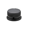 Potentiometerknopp i aluminium, lock, encoder, volymkontroll, elgitarrknopp för 6 mm räfflat axelhål