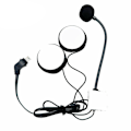 Miniatyrbild 8 av 10: Halvhjälmar Headset Högtalare Vindtätt & Brusreducerande Munstycke Mikrofon