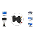 Miniatyrbild 7 av 11: Nytt för HDMI-omvandlare, för Rca Av/rgb/rc, High Defination Video Box 720x1080, Support Ntsc Pal, för HDMI-utgång