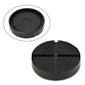 Miniatyrbilde 2 av 9: Universal Gulvjekk Disk Gummipute Adapter Klypesveis Side JEKKEPUTE 12.5CM X1