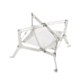 Miniatyrbild 10 av 11: Utomhuscamping Mini Campfire Fire Pit Rack Rostfritt stål hopfällbart mesh Mesh large