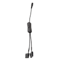 Miniatyrbild 6 av 10: 32cm DC5,5x2,1mm Plug to 4Pin för Molex datorfläkt Power Anslut datorfläkten till extern power One to one