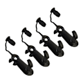 Pikkukuva 1 / 5: 4 kpl Auton Lattiamaton Kiinnike Lattiamaton Koukku Auton Maton Kiinnittimet 0821000820