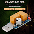Miniatyrbild 9 av 9: Mining USB Watch-Dog Crash 24H obevakad automatisk omstart Double Relay Timer Omstart för PC Gaming Server Miner