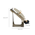 Miniatyrbild 9 av 9: Justerbar fletching Jig aluminiumlegering fjäderstickverktyg för pilfjäderutrustning för gör-det-själv-bågskyttespilar Lätt för oss