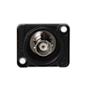 Miniatyrbild 3 av 7: D-Type Dubbel BNC-kontaktkontakt Chassi Panelmonterad Adapter o Övervakning Pa