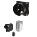 Miniatyrbild 11 av 11: USB driven lödrökabsorbator ESD rökutsugsfläkt Rör Kanalfläkt med 1/3/6M rörbadkarsventilationsfläkt Fan 6m