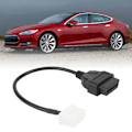 Pikkukuva 6 / 11: 12-nastainen OBD2-liittimen tunnistuslinjan diagnostiikkatyökalun adapterikaapeli Model S -malliin