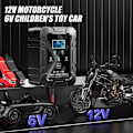 Miniatyrbillede 6 af 11: Automatisk 6V 12V Batterivedligeholder til Biler Motorcykler RV'er med Hurtig Opladning