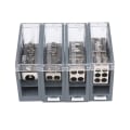 Miniatyrbild 11 av 11: Din Rail Distribution Box En In Multiple Out Terminal Block Eltrådskontakt Kopplingsbox Flamskyddsmedel för sh One in six out 200A