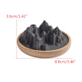 Miniatyrbild 3 av 11: Bergsform kiselgur Dofter Diffuser Skrivbord Badrumsbänk Bordsdekoration för hem Festprydnad nyår White