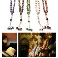 Miniatyrbild 2 av 9: Muslim Tasbih 33 pärlor Islam Bön Rosenkrans Islamisk tillbedjan Bön Misbaha Ceremoni Religiös Eid Ramadan Gåva Red