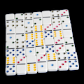 Miniatyrbild 8 av 11: Domino Box Toy Game Set 28 Double 6 Travel Dominoes För Barn Barn