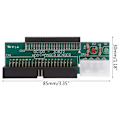 Miniatyrbild 9 av 9: 3,5 IDE hane till 2,5 IDE hona 44 stift till 40 stift SATA Converter Adapter Card för bärbar stationär PC