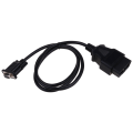 Miniatyrbild 1 av 10: Universal OBD2 16Pin TO DB9 RS232 Adapter Linbana Auto Diagnostic Interface