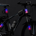 Miniatyrbillede 7 af 11: Solcelledrevet trafikadvarselslampe LED-pære til bil, motorcykel og cykler