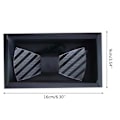 Miniatyrbild 7 av 9: Färgglada LED upplyst akryl fluga färger blinkande lysande Halloween halsband null - Diamond models