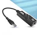 Miniatyrbild 8 av 10: Ethernet Adapter Dock för dator USB 3.0 Ethernet Adapter till RJ45 Lan 10/100/1000Mbps nätverksadapter