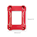 Miniatyrbild 6 av 8: CPU-kylarspänne för LGA1700 12:e generationens CNC-aluminiumlegering CPU-böjningskorrigerare LGA 1700/18XX Fixerande bakplan Red