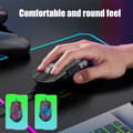 Miniatyrbillede 4 af 6: Avanceret Gaming Mus 10 Knap Tilpasning 6DPI Dynamisk Farve Type