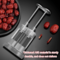 Miniatyrbild 8 av 10: Rostfritt stål Red Jujube Pitter Cherry Corer Kök Fruktkärnor Remover Seed Push Out Verktyg Tillbehör Kvinnor Hem