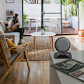 Miniatyrbild 8 av 11: Bärbar högtalarhållare Bordsställ för Beoplay A1/Beosound A1 2:a högtalare Stabil skrivbordshållare Högtalarfäste