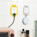 Miniatyrbild 6 av 10: Cartoon Paste Type Switch Cover Hushållsbrytare Lysande Vardagsrum Inredning Påminnelse Pasta Flexibel pluggkrok Blue